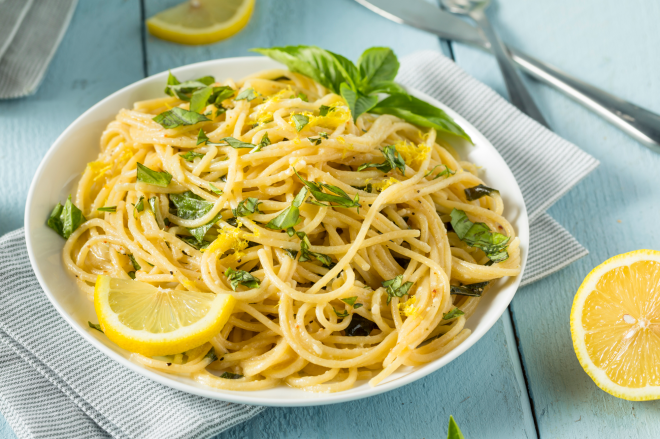 Spaghetti al limone